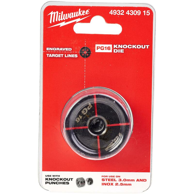 POINÇON 22,5MM              4932430915   MILWAUKEE
