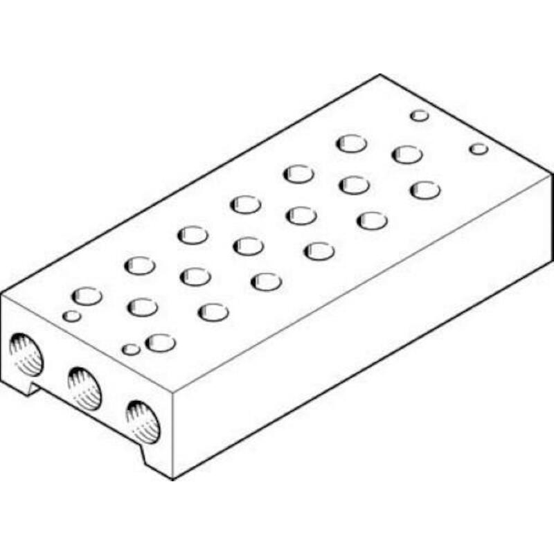 BLOC DE RACCORDEMENT PRS-1/8-6-B (11902) FESTO