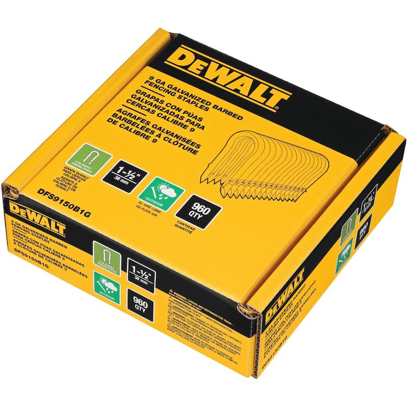CLOUS CRAMP.3,7-4MM 40MM  DFS9150B1G (960PC)DEWALT