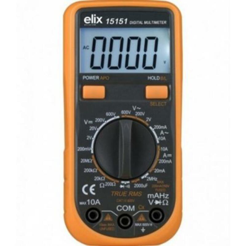 DIGITALE MULTIMETER         15151             ELIX