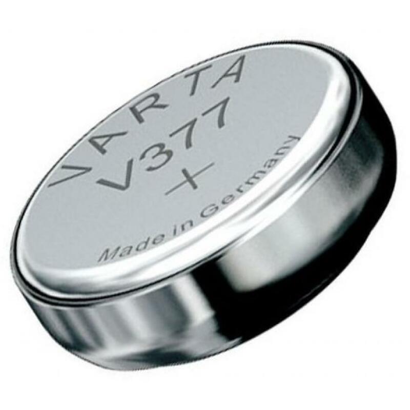 PILE BOUTON 6,8X2,6  1,5V   377 (SR66)       VARTA