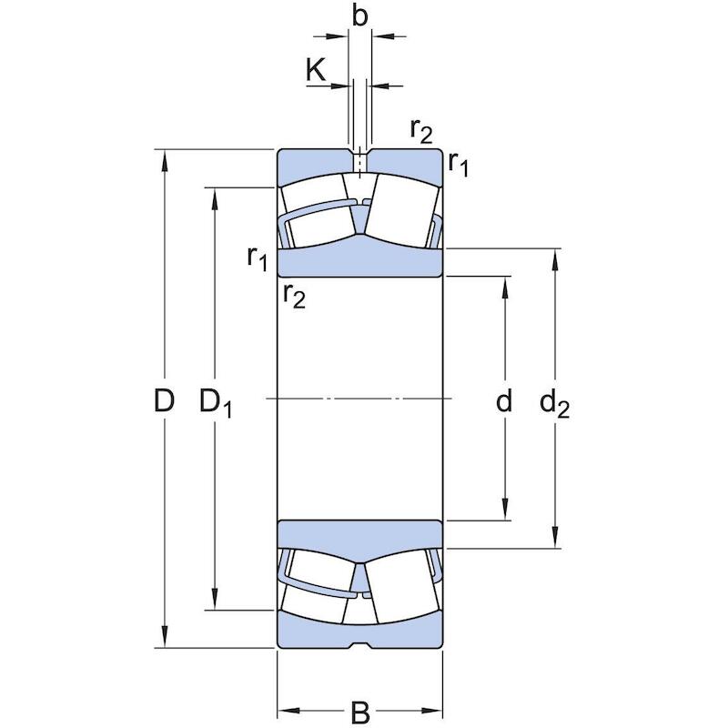 TONLAGER                    22309 E            SKF