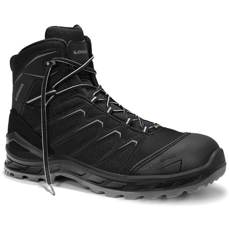 SCHOEN HOOG S3 ZWART/GRIJS  LARROX WORK GTX    40