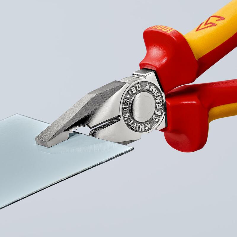 COMBINATIETANG VDE          03 06 - 180MM   KNIPEX