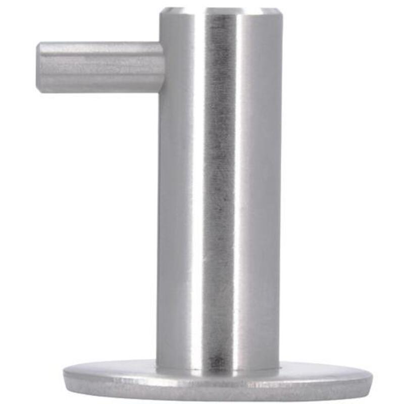 PORTE MANTEAU/ROSACE INOX   1658-N1 42MM      SIRO