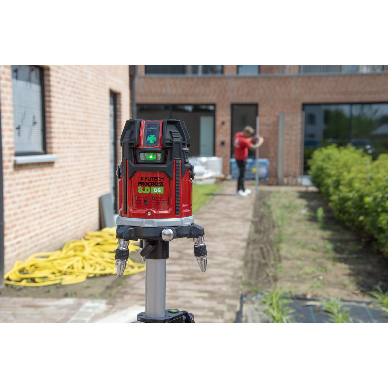 LASER EN CROIX 14,8V VERT   PROCROSS 8.0 DS FUTECH
