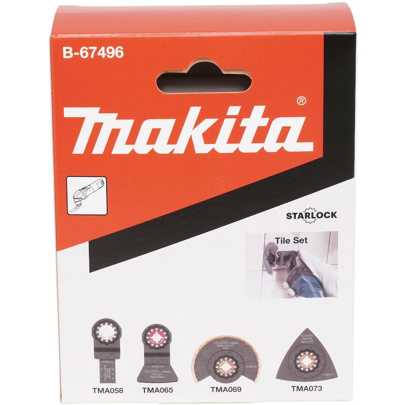 KIT CARRELAGE STARLOCK      B-67496   (4PC) MAKITA