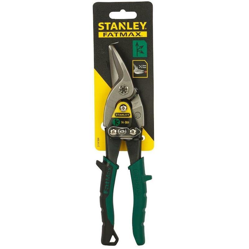 BLIKSCH. SMALLE BEK RECHTS  2-14-564 255MM STANLEY