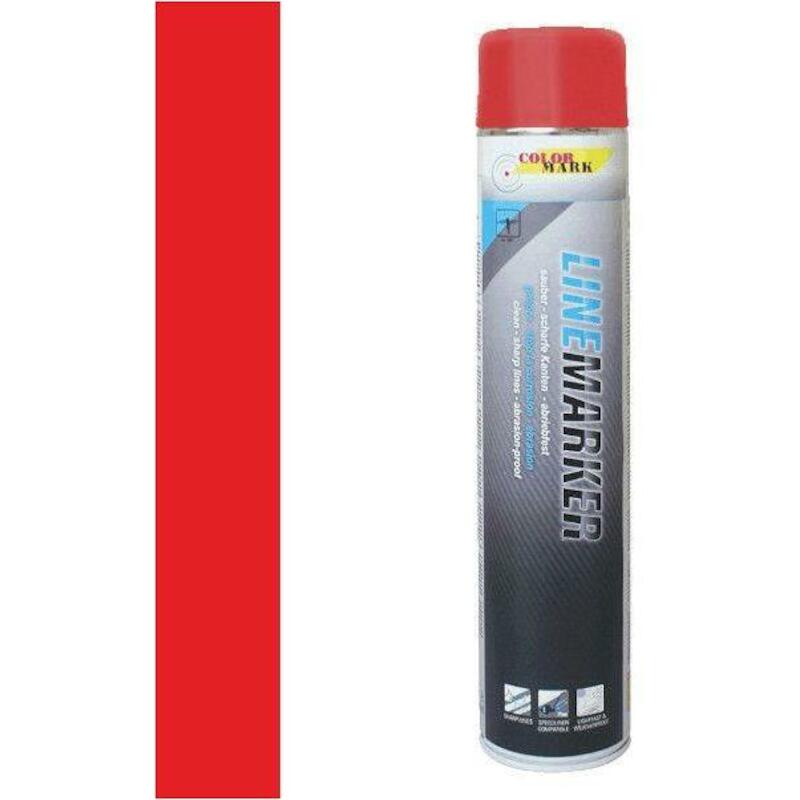 TRAC.DE LIGNE ROUGE 750ML   LINEMARKER   COLORMARK