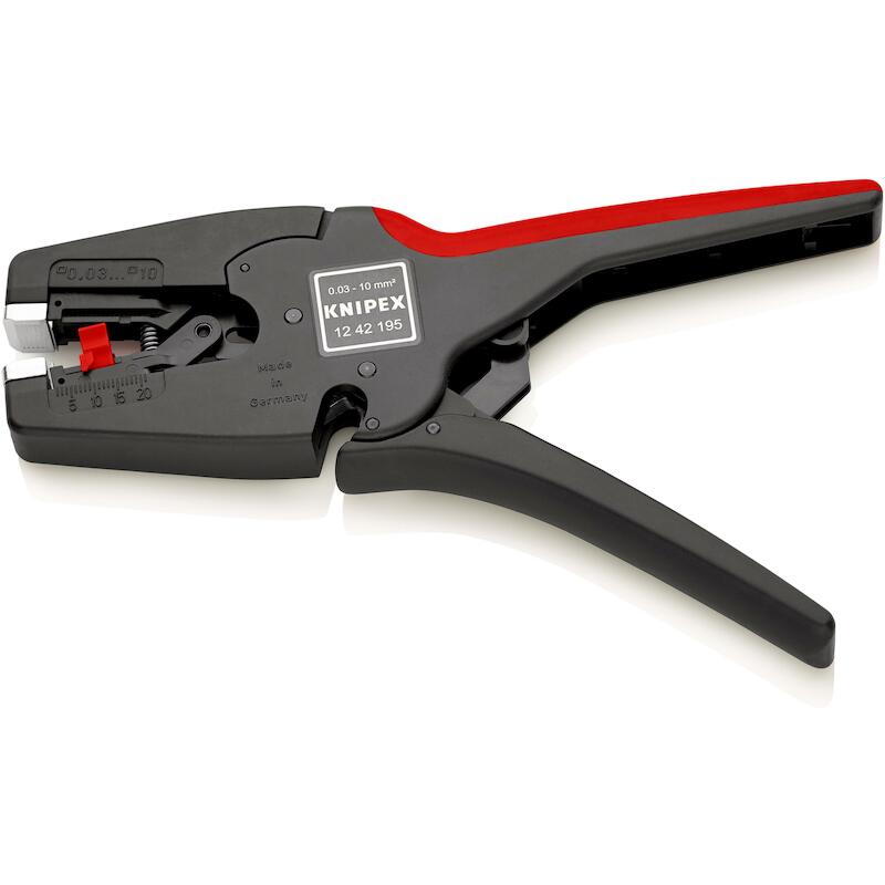 STRIPTANG 'MULTISTRIP 10'   12 42 - 195MM   KNIPEX