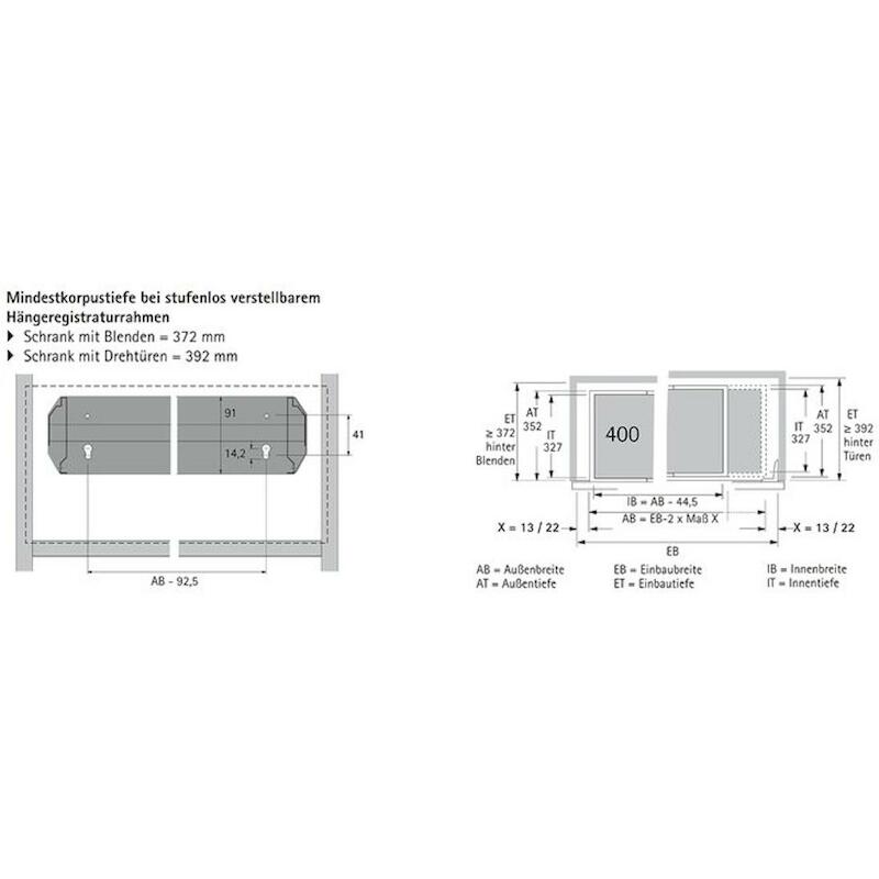 TRAPL.VERSTELB.HANGMAPR.ALU 534-706   HETT-9011417