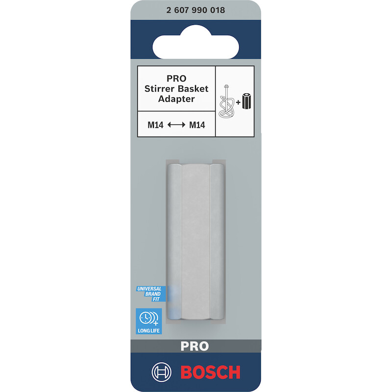 ADAPTATEUR PR AGITATEUR M14 2607990018 - 60MM BOSC