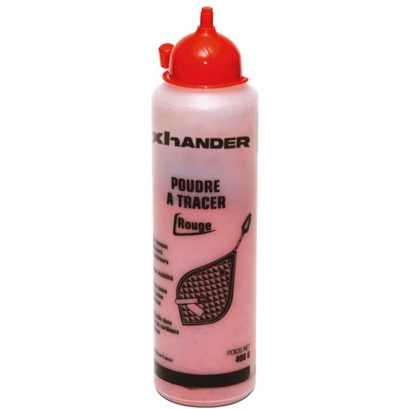 TRACEERPOEDER ROOD IN FLES 400 G