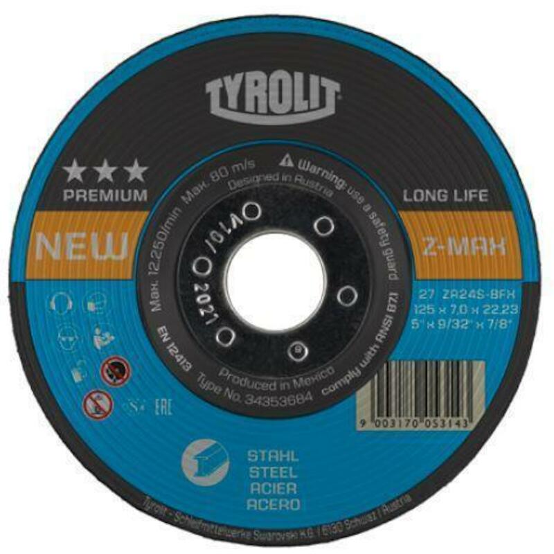 DISQ. ÉBARBER 230X7,0X22,23 PREMIUM        TYROLIT
