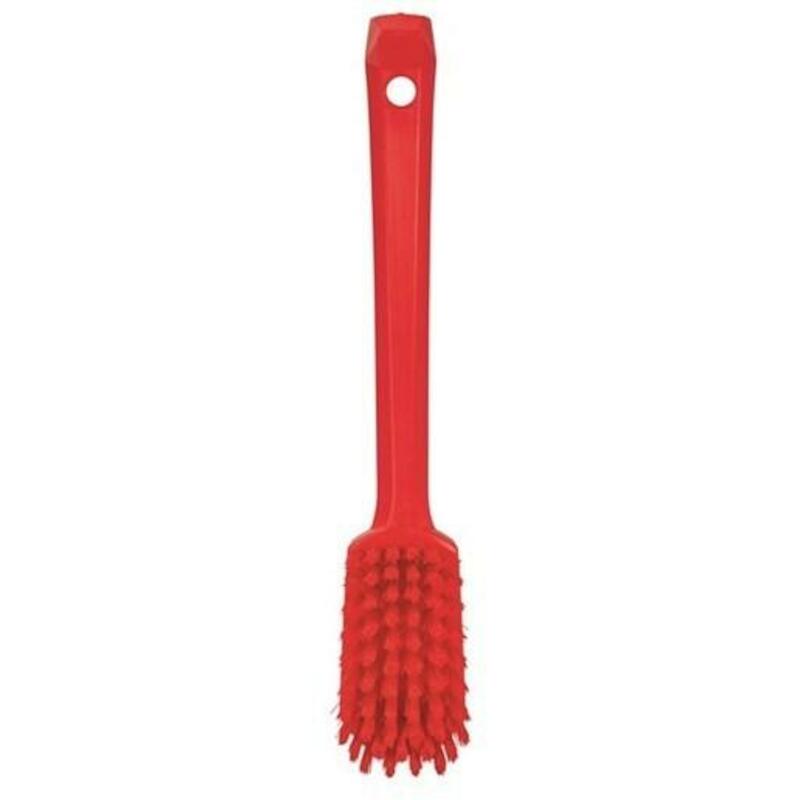 BROSSE À VAISS.POL.M ROUGE  3088/4  260X40MM VIKAN