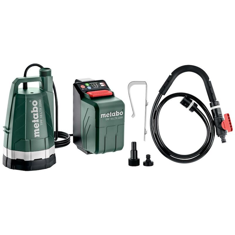 ACCU-DOMPELPOMP 18V/BODY    TPF 18 LTX 2200 METABO