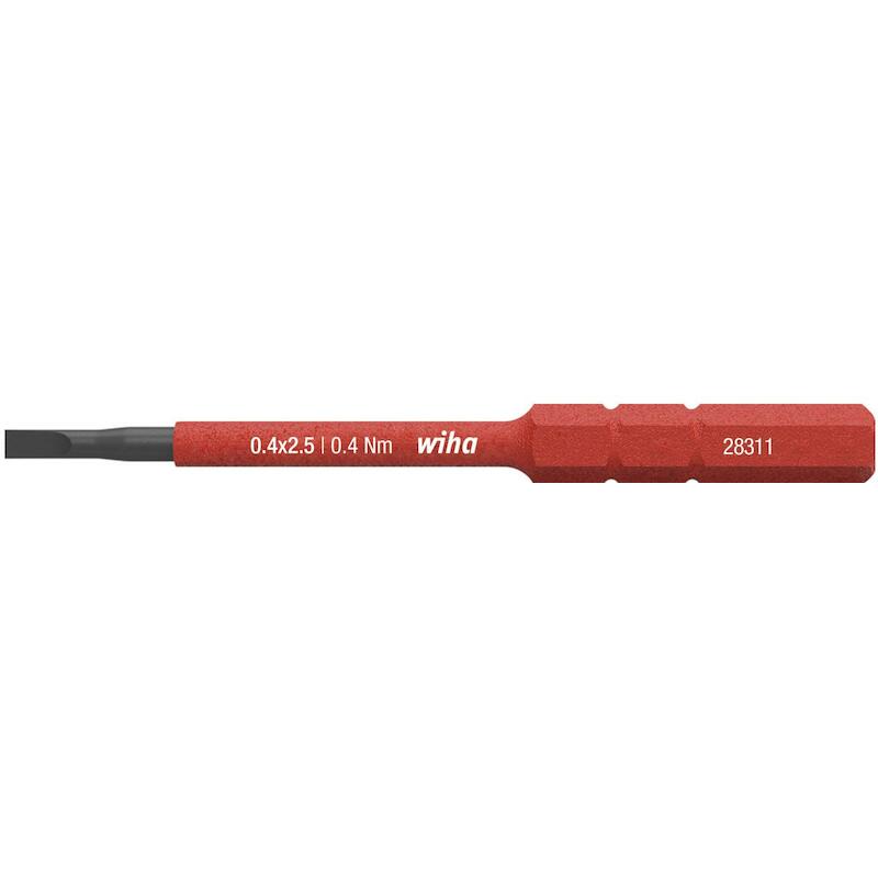 EMBOUT SLIM ELECTRIC FENTE - 283110025 - WIHA