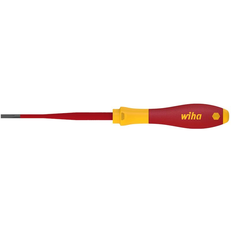 TOURNEVIS SOFTFINISH ELECTRIC SLIMFIX FENTE - 3201035100 - WIHA