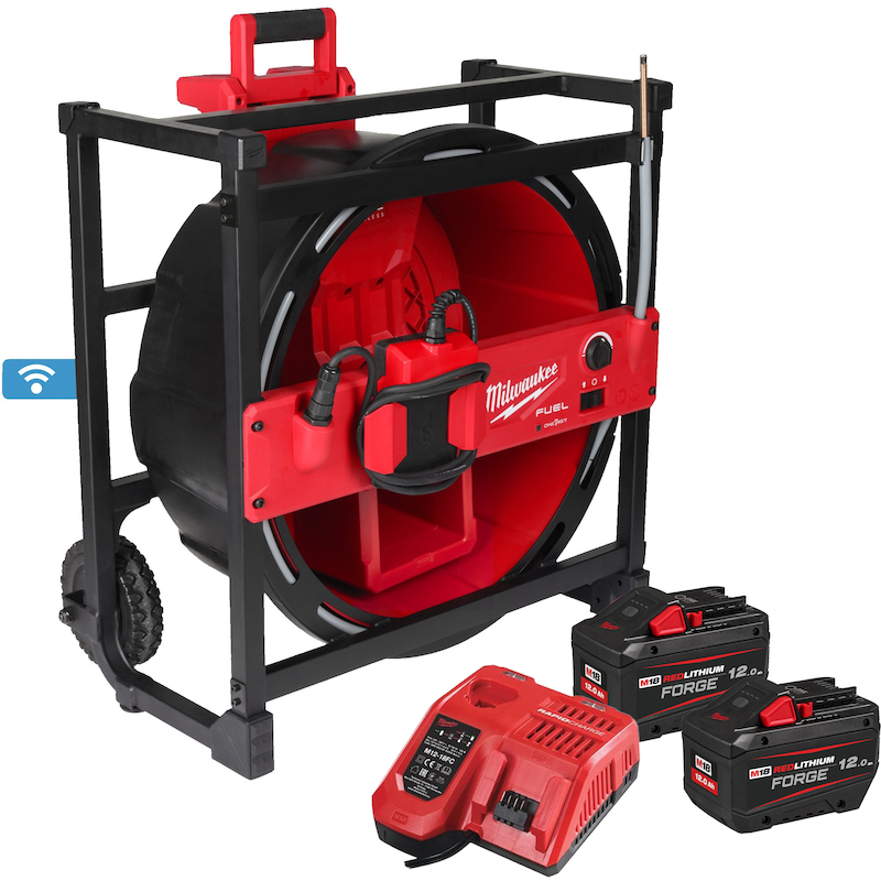 DÉBOUCHEUR ACCU 18V/2X12AH  M18 HSFSM-122     MILW