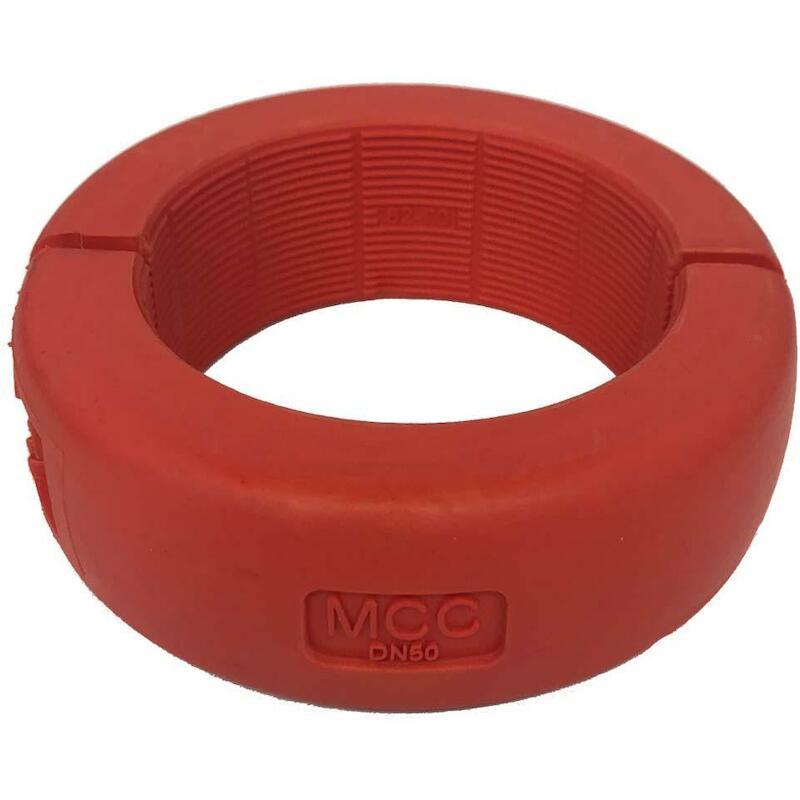 ANNEAU PROTECTION 2 PARTS NBR DN25X 34-38 ROUGE