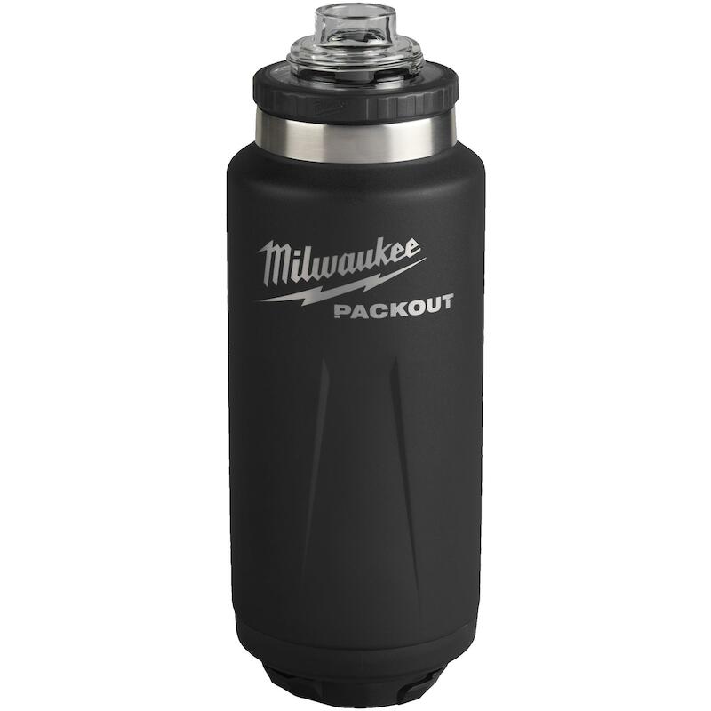 THERMOSFLES ZWART PACKOUT   4932493468 1065ML MILW