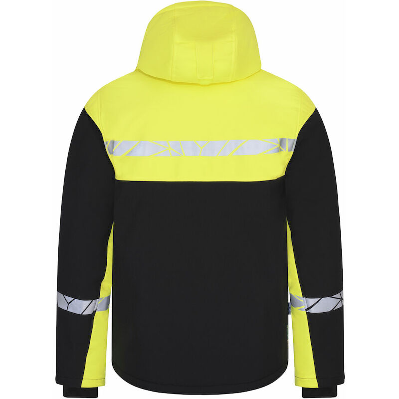 JAS SOFTSHELL GEVOERD       7415 ZW/GE  4XL PROJOB