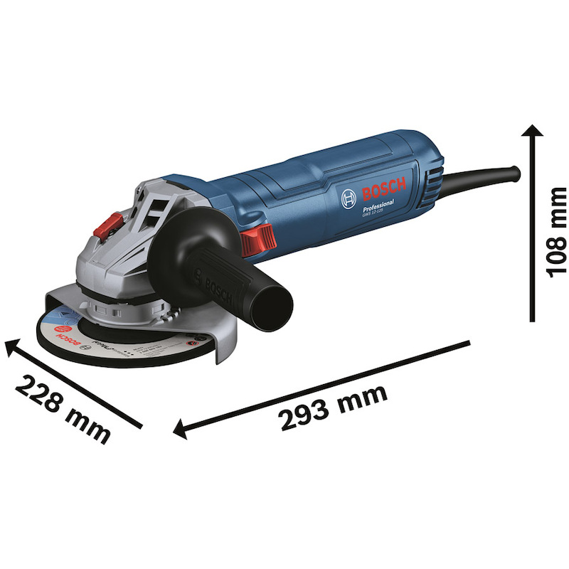 HAAKSE SLIJPM.1200W/125MM   GWS 12-125       BOSCH