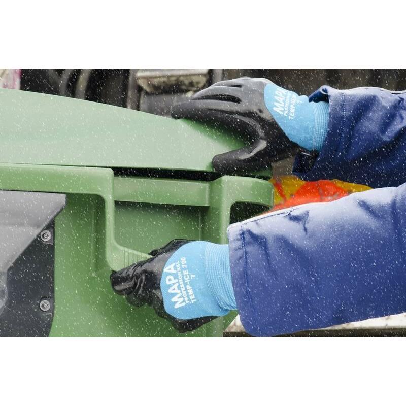 GANT NITRILE NOIR/BLEU      TEMPICE 700     8 MAPA