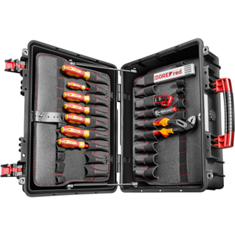 GEREEDSCHAPSET ELEKTRICIEN  R21652089 (89ST)GEDORE