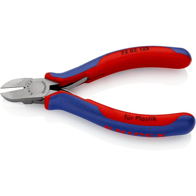 PINCE COUP.DE CÔTÉ PR.PLAST.72 02 - 125MM   KNIPEX
