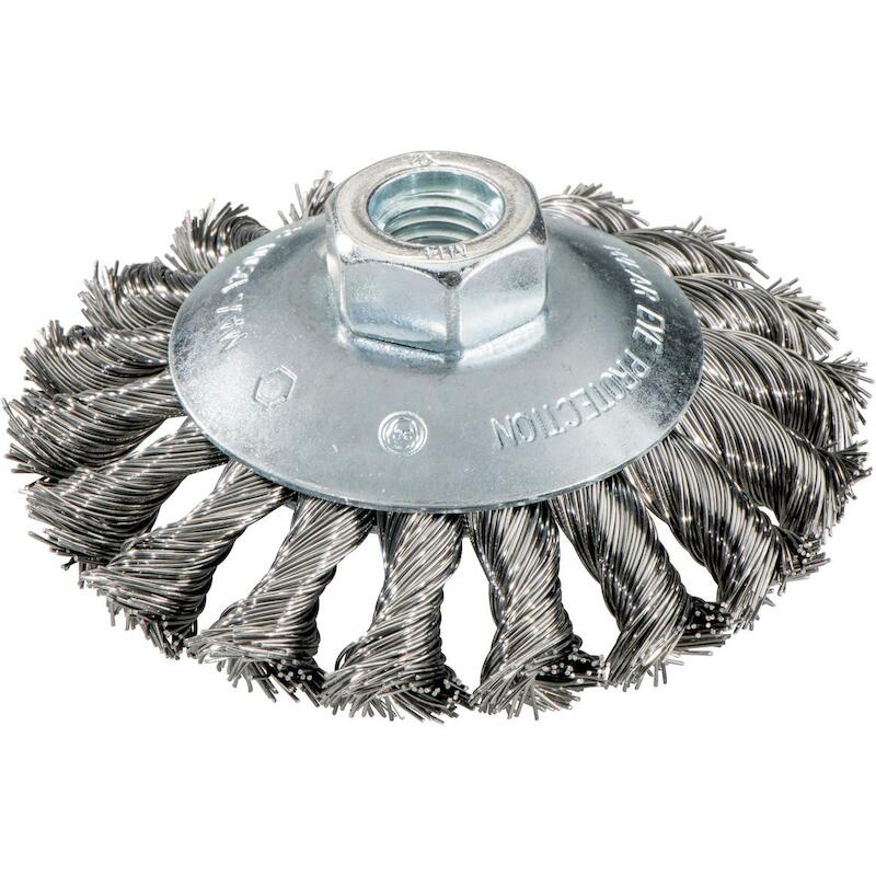 BROSSE CONIQUE 100MM        623803000 ACIER METABO