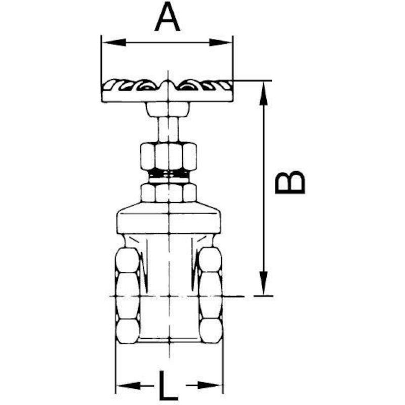 SCHUIFAFSLUITER - 103784 250.35 ES RIEGLER