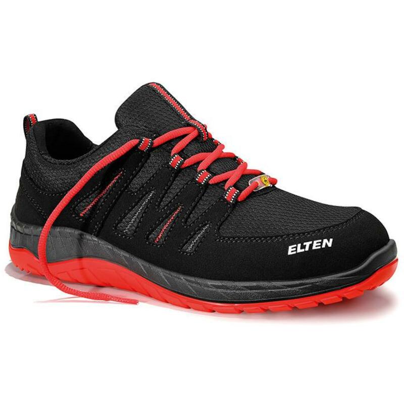 SCHOEN ESD LAAG S3S ZW/RO   MADDOX        39 ELTEN