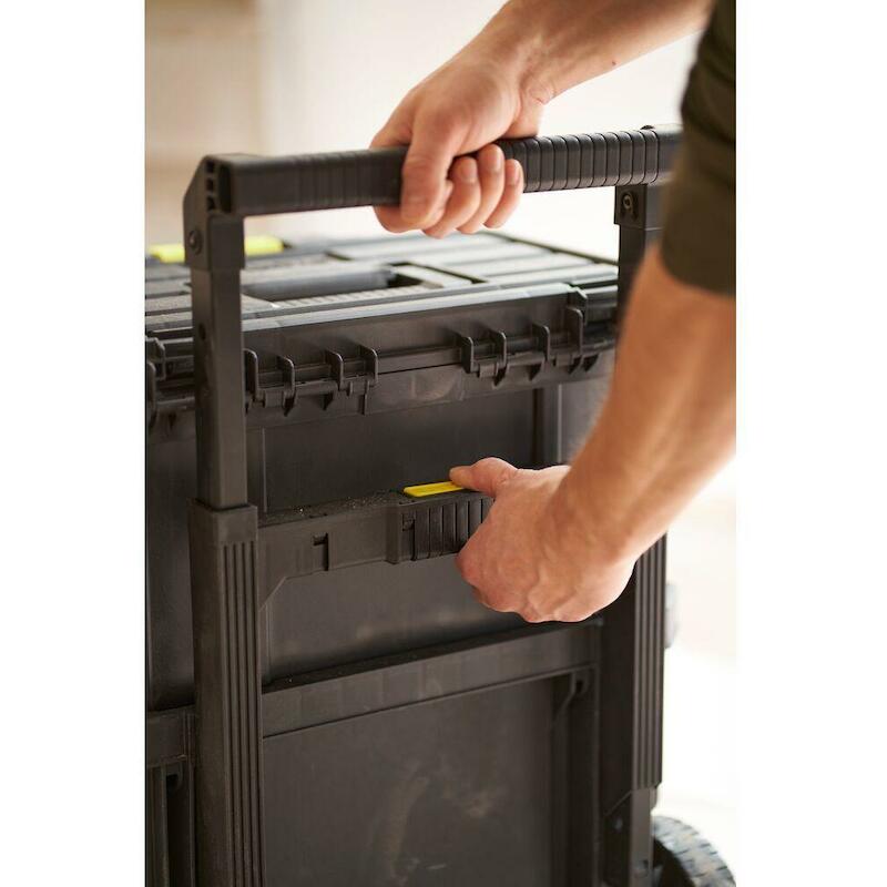 Stanley - Modular rolling toolbox - STST83319-1 - 3-IN-1 - 80 l - 45 kg - 550 x 400 x 740 mm - 03163281