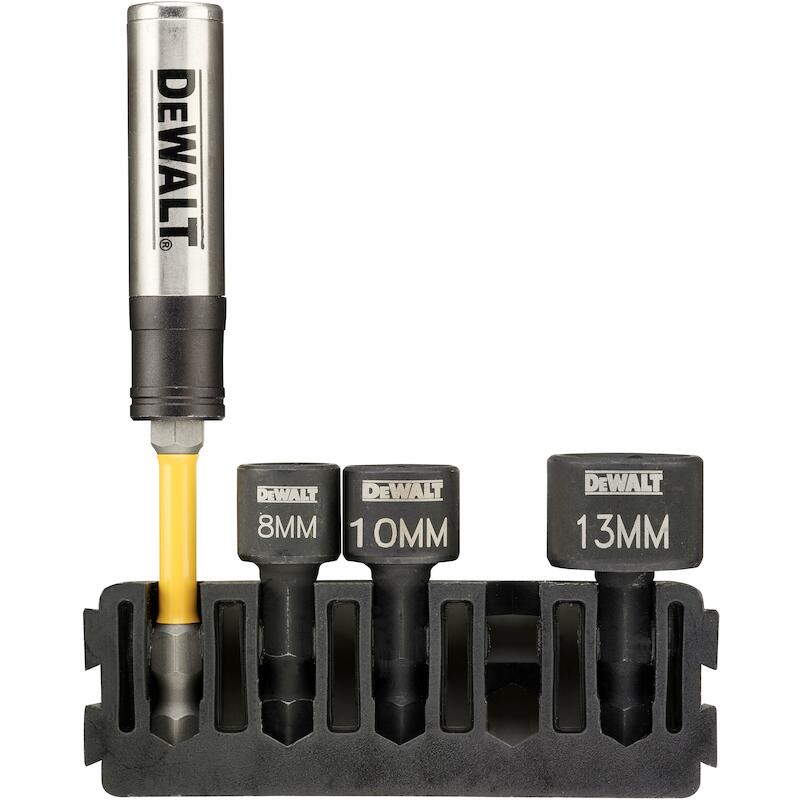 JEU DOUILLES TOUGHCASE      DT70826-QZ (4PC)DEWALT