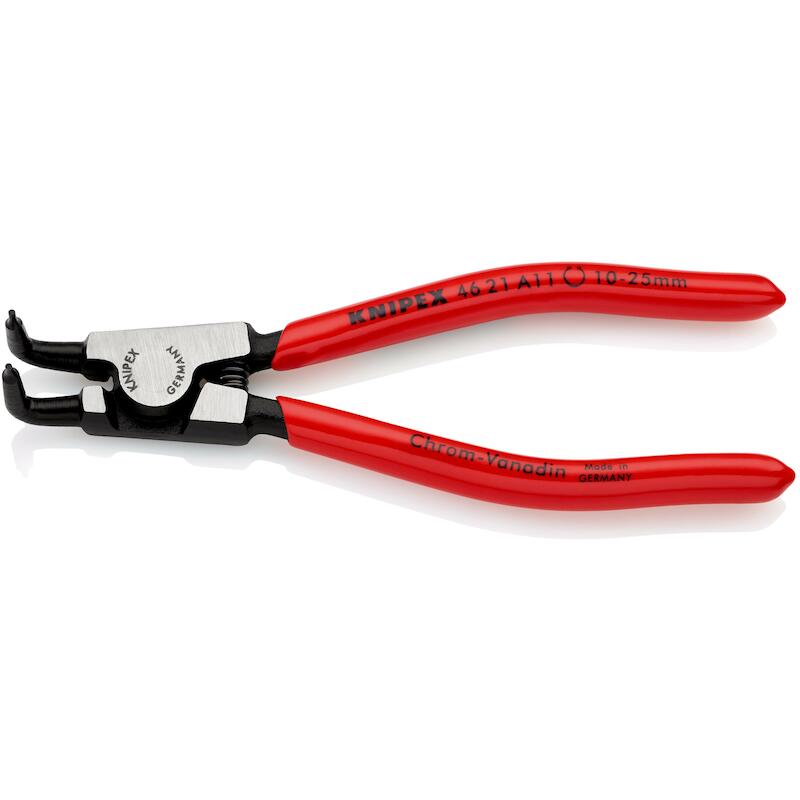 KNIPEX 4621A11 BORGVEERTANG ZWART GEATRAMENTEERD 125 MM