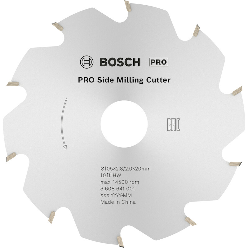LAMELLENFREES 105MM         3608641001       BOSCH