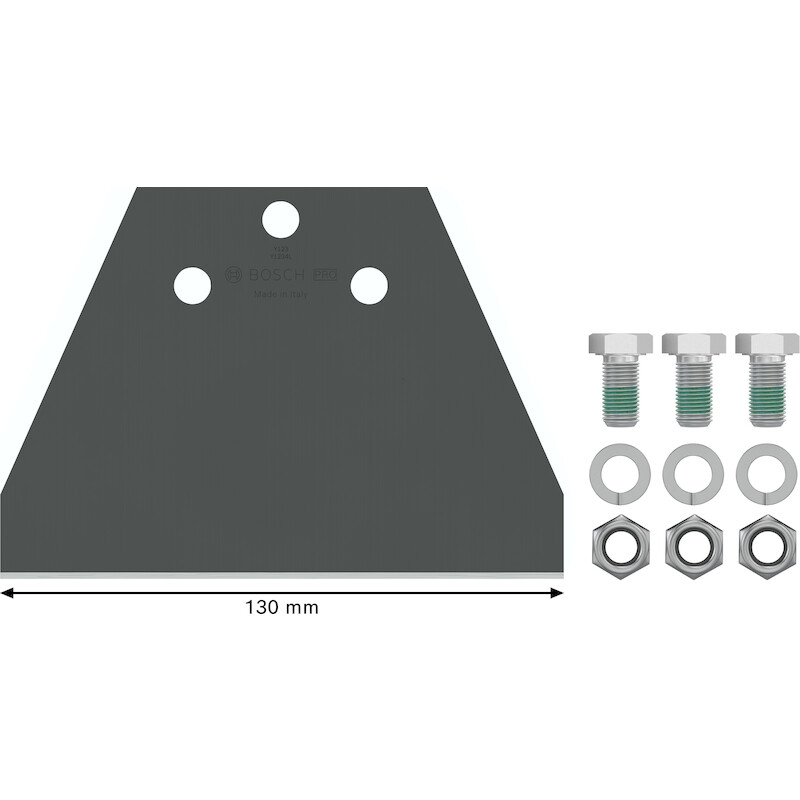 JEU DE RECHANE GRATTOIR     2608690611 130MM BOSCH