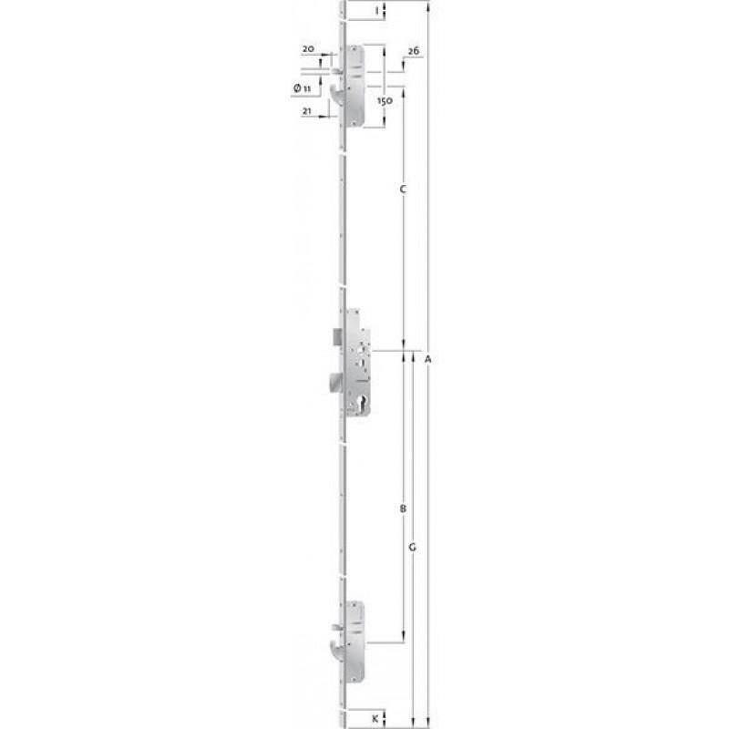 ANTI-PANIEKSLOT PIN/H.B001  EE960E-F24/35/92   KFV