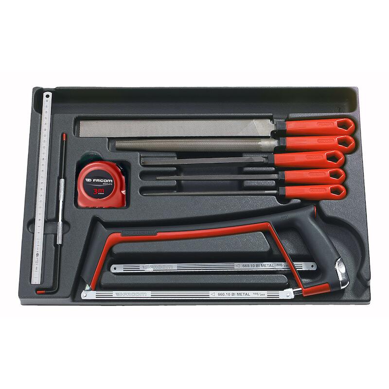 MODULE OUTILS MIXTES        MOD.601  (19PCS) FACOM