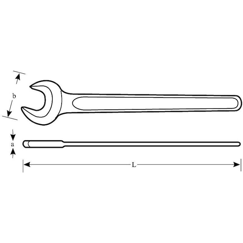 CLÉ À FOURCHE 41MM          894M             BAHCO