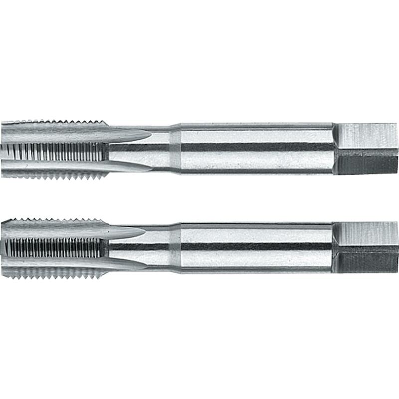 HSS HANDTAPPEN ISO 529 BSP (GASDRAAD), SET À 2 STUKS 1/8"-28 - 214000973 - PHANTOM