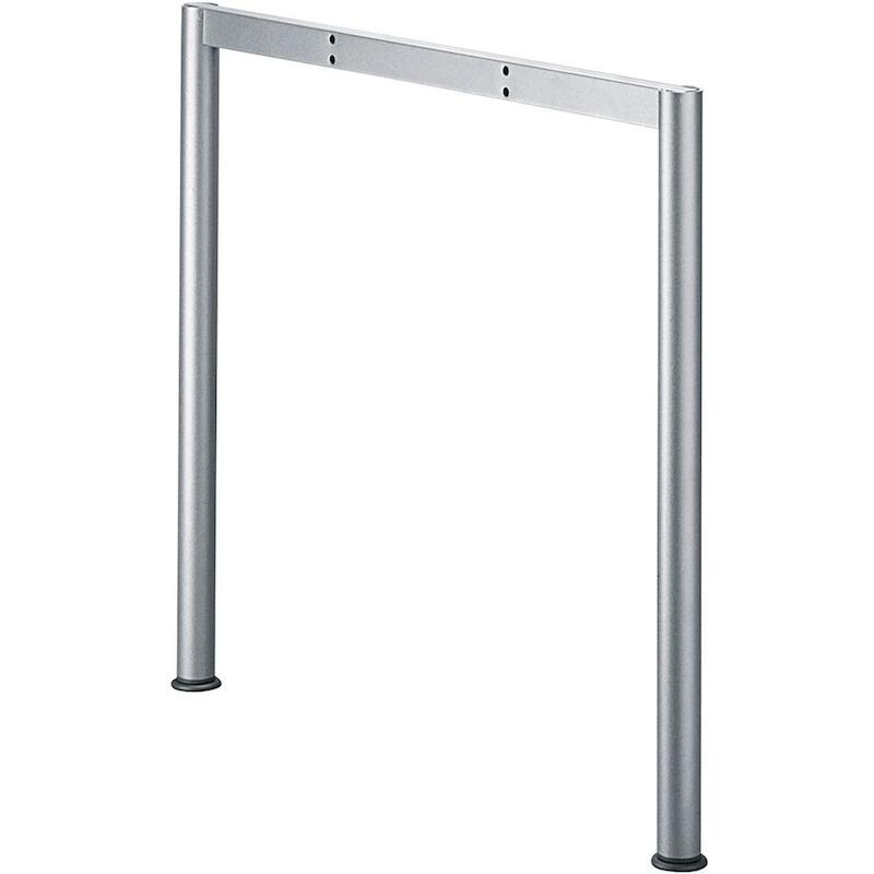 HETTICH 045976 2-VOET ONDERSTEL ROND ALUMINIUM