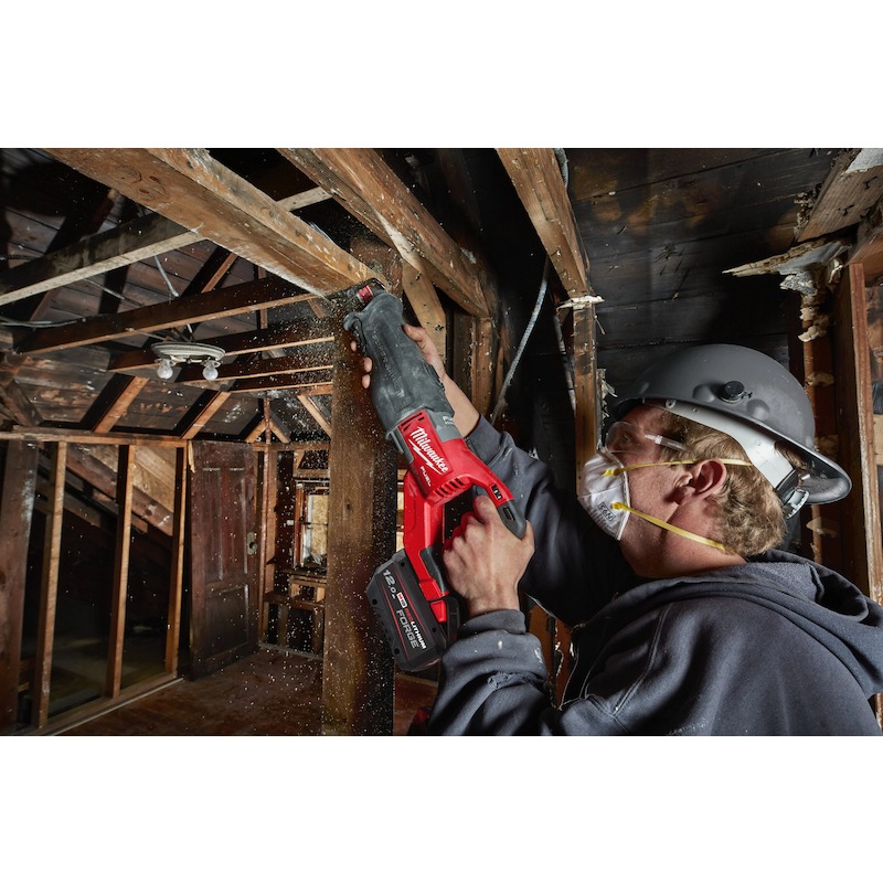 Milwaukee - Accu-reciprozaag - M18 FSX-801C - 18 V - 1x 8,0 Ah - M18 fuel Super Sawzall - In koffer - 08119361