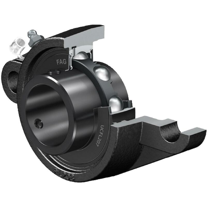 Fag - Flanged bearing unit - UCFL204-J7 - shaft ø 20 mm - 02792467