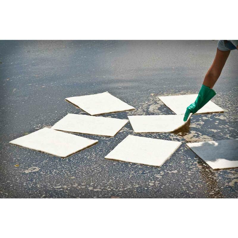 FEUILLE ABSORB.HUILE 149L   RFODP100(100PC)38X48CM