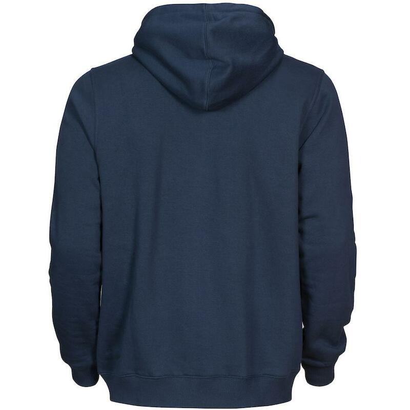 HOODIE/ZIP COTTON/PES       OVERHEAD MARINE   3XL