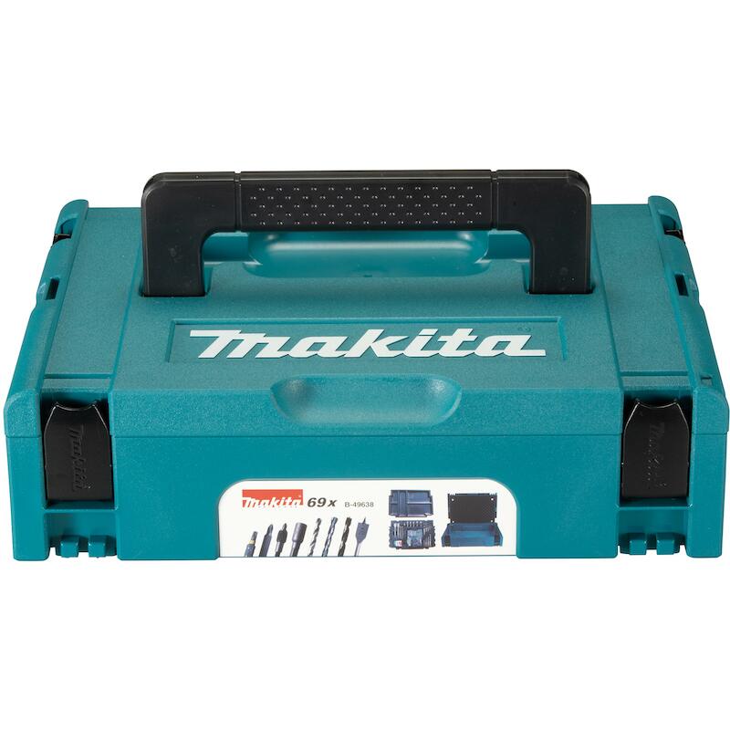 MAKPAC SET BOREN, 69 STUKS - B-49638 - MAKITA
