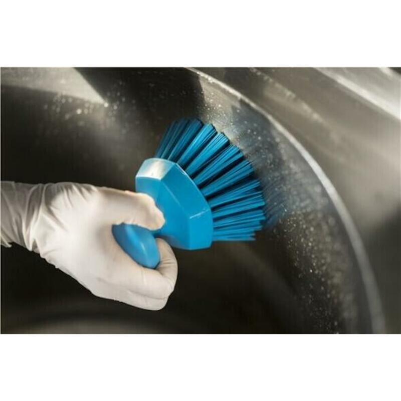 BROSSE RONDE POL.DUR BLANC  3885/5  110MM    VIKAN