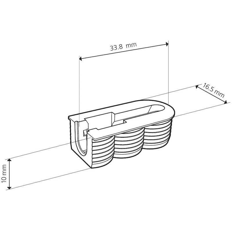 ÉLÉMENT D'ASSEMBLAGE        CABINEO X KIT DE DÉPAR